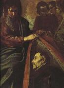 Diego Velazquez St Ildefonso Receiving the Chasuble from the Virgin(detail) (df01) china oil painting reproduction